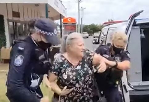 Disturbing: Aussie Cops Take Elderly Woman to Jail for Failing to Show Vaccine Papers